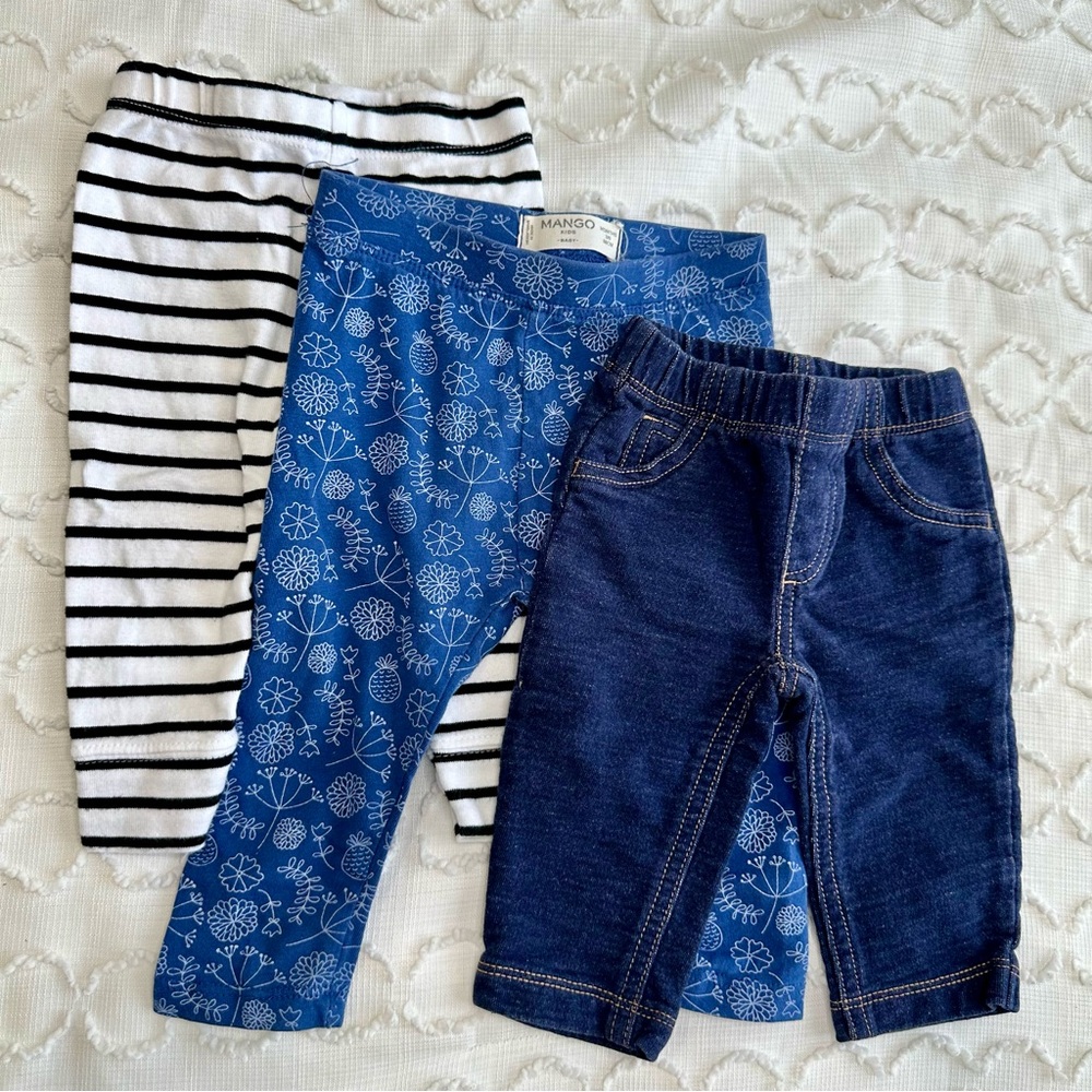 3/$10 baby leggings